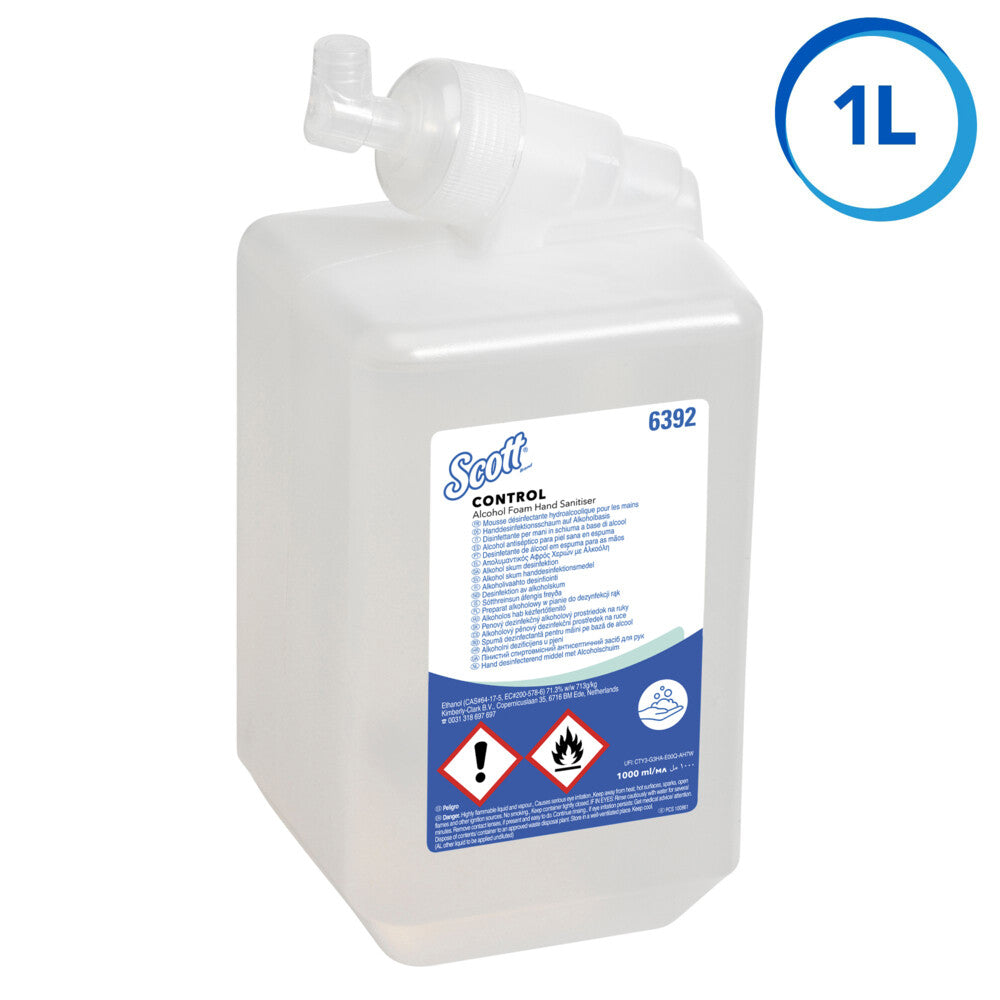 SCOTT 6392 hand sanitizer 1000 ml Pump bottle Foam - image 6