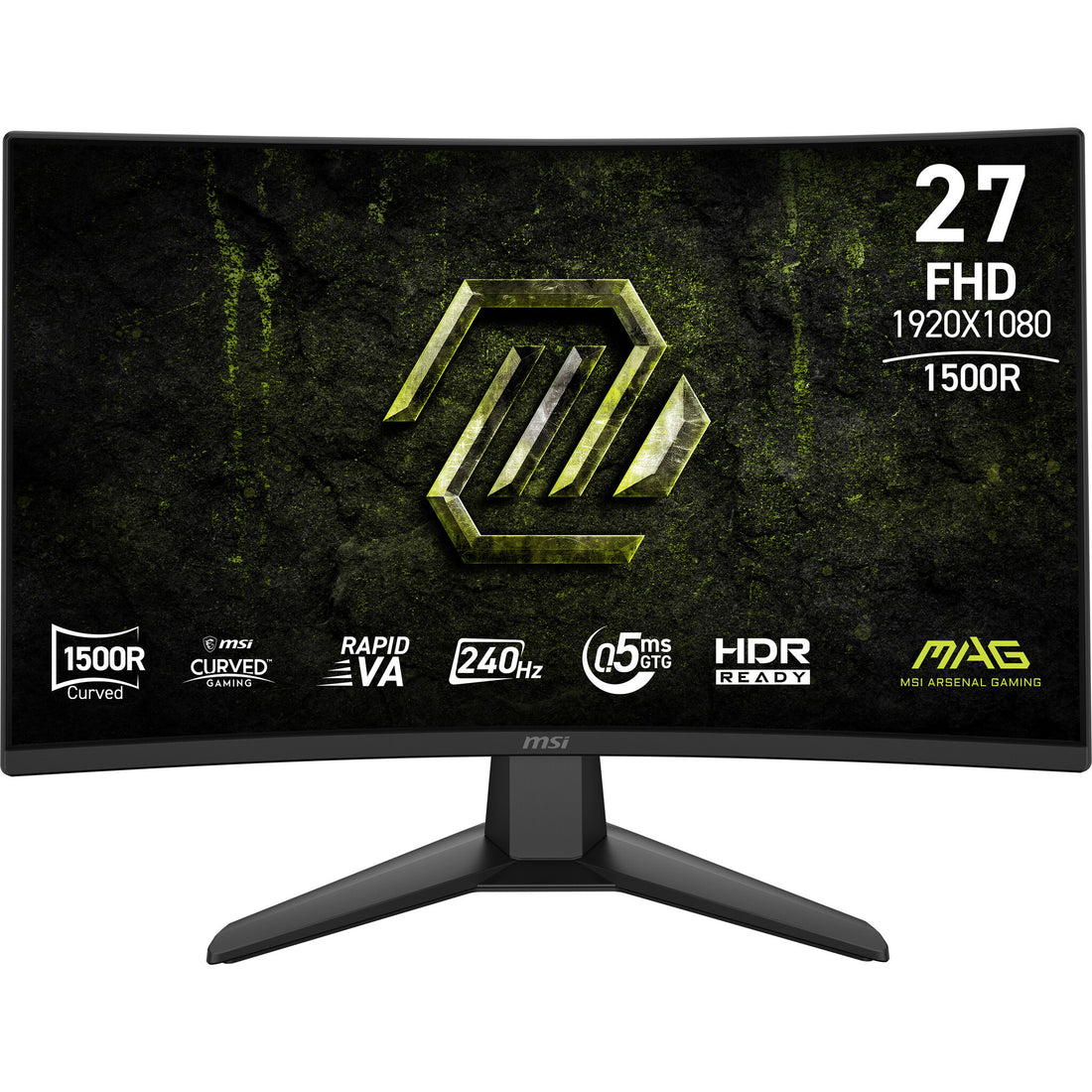 MSI MAG 274CF X24 computer monitor 27" 1920 x 1080 pixels Full HD Black