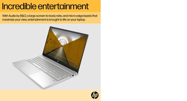 HP Pavilion 15-eh1505na AMD Ryzen™ 3 5300U Laptop 39.6 cm (15.6") Touchscreen Full HD 8 GB DDR4-SDRAM 256 GB SSD Wi-Fi 6 (802.11ax) Windows 11 Home in S mode Blue