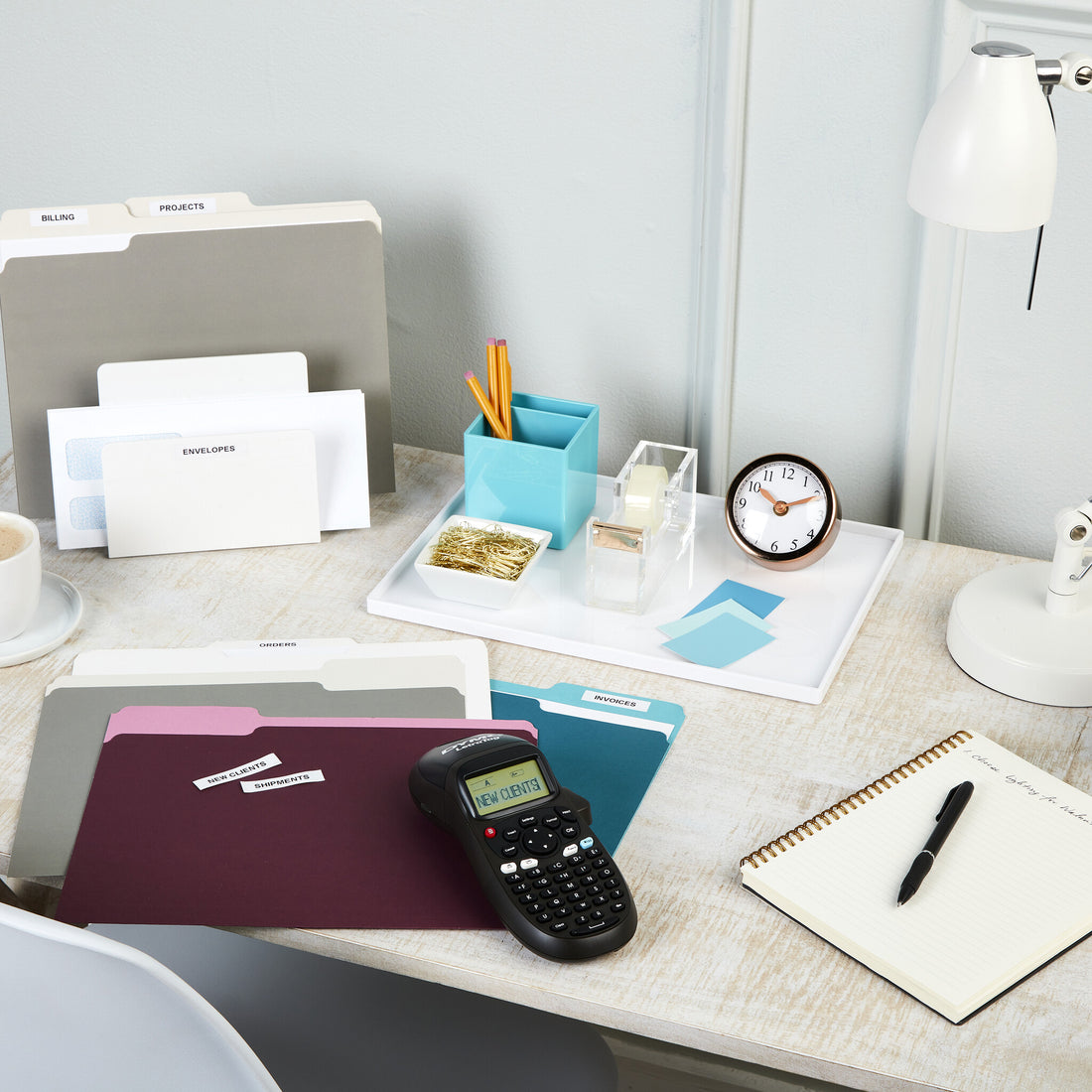 DYMO LetraTag LT-100H Handheld Label Maker | ABC Keyboard Label Printer with Easy-to-Use13 Character LCD - image 5