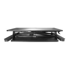 StarTech.com Sit Stand Desk Converter with Keyboard Tray - Large 35” x 21