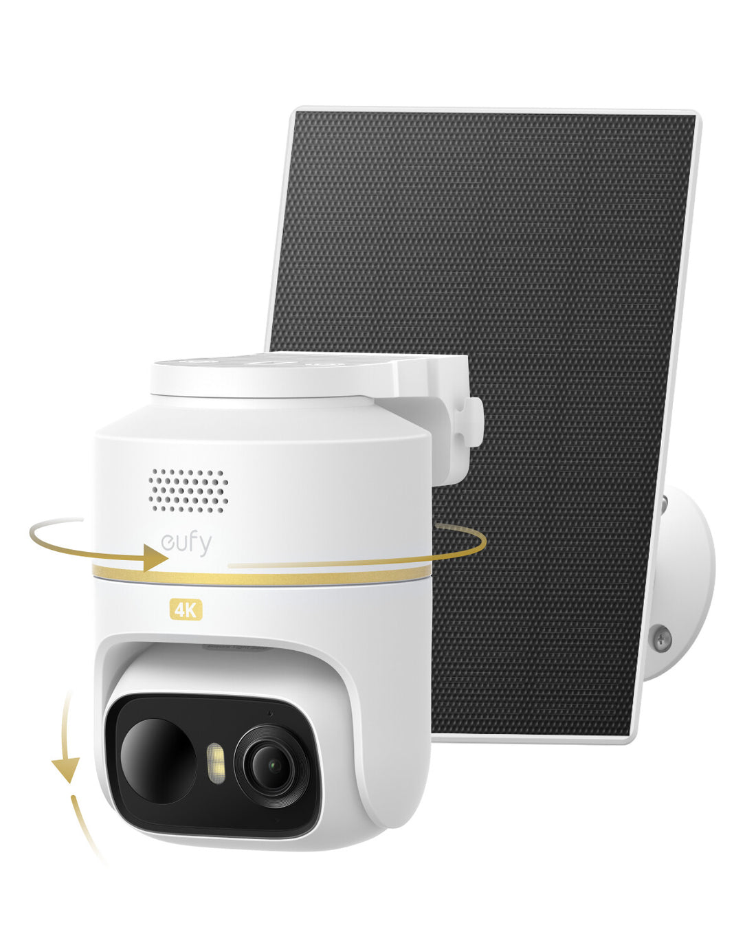 Eufy eufyCam C37 4K Smart Security Camera CCTV with Solar Panel