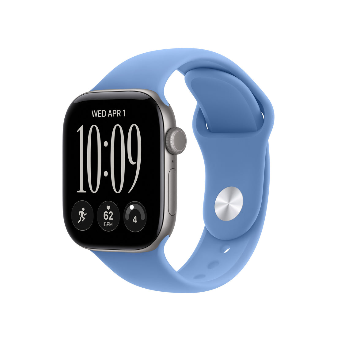 Apple 42mm Wildflower Blue Sport Band - S/M - image 2