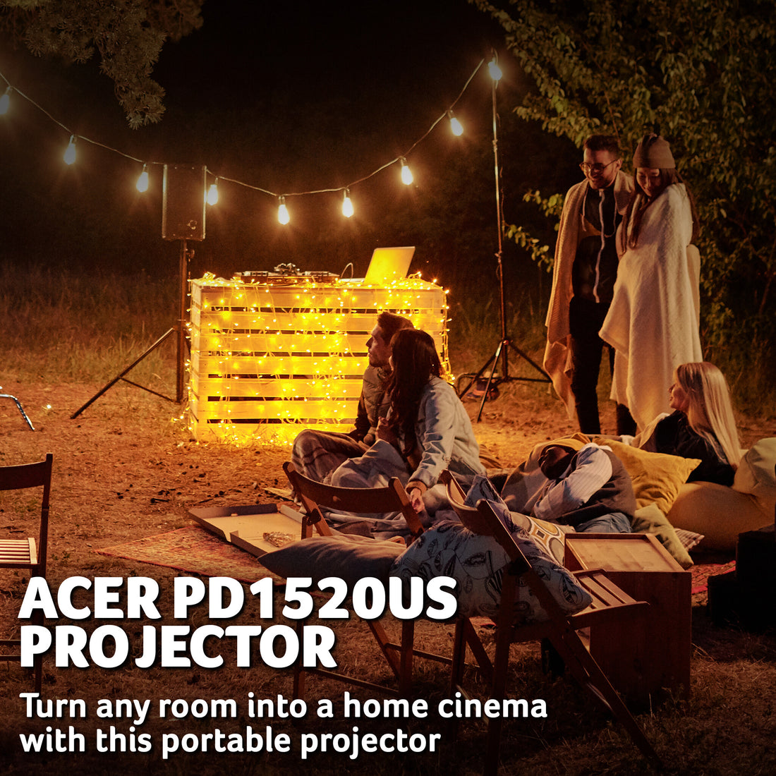 Acer PD1520Us LED Projector, Full HD 1080p (1920×1080), 500 ANSI Lumens - image 2