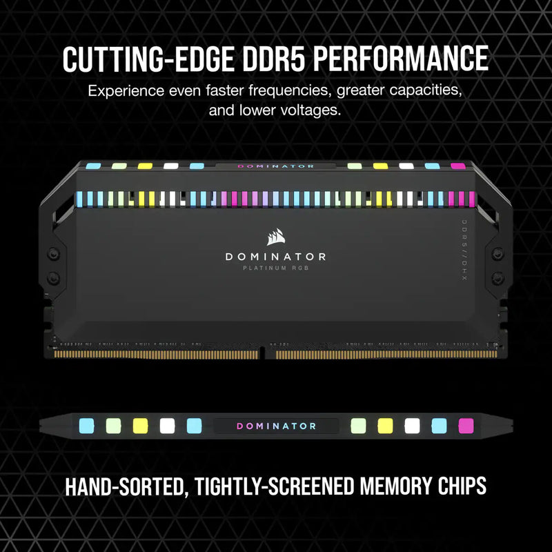 Corsair Dominator CMT64GX5M2B6000C40 memory module 64 GB 2 x 32 GB DDR5 6000 MHz