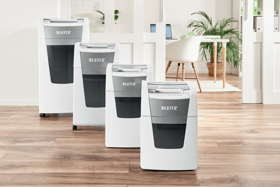 Leitz P5 34L paper shredder Micro-cut shredding 55 dB 22 cm Black, Grey, Silver, White - image 3