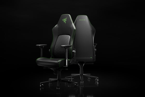 Razer Iskur V2 NewGen Ergonomic Gaming Chair, Black/Green