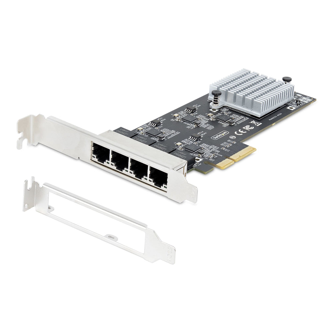 StarTech.com 4-Port 2.5Gbps NBASE-T PCIe Network Card, Intel I225-V, Quad-Port Computer Network Card - image 6