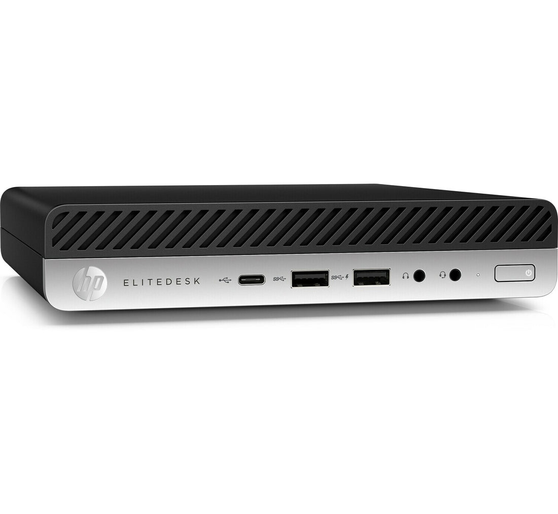 T1A HP EliteDesk 800 G4 Refurbished Intel Core i5 i5-8500T 8 GB DDR4-SDRAM 256 GB SSD Windows 11 Pro Mini PC - image 3
