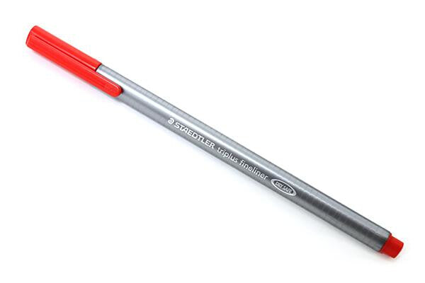 Staedtler triplus 334 fineliner Red 1 pc(s)