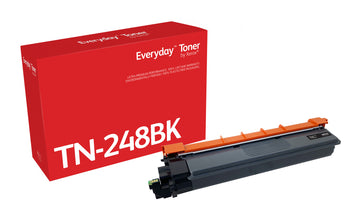 Everyday Black Toner by Xerox compatible with Brother TN248BK, Standard capacity