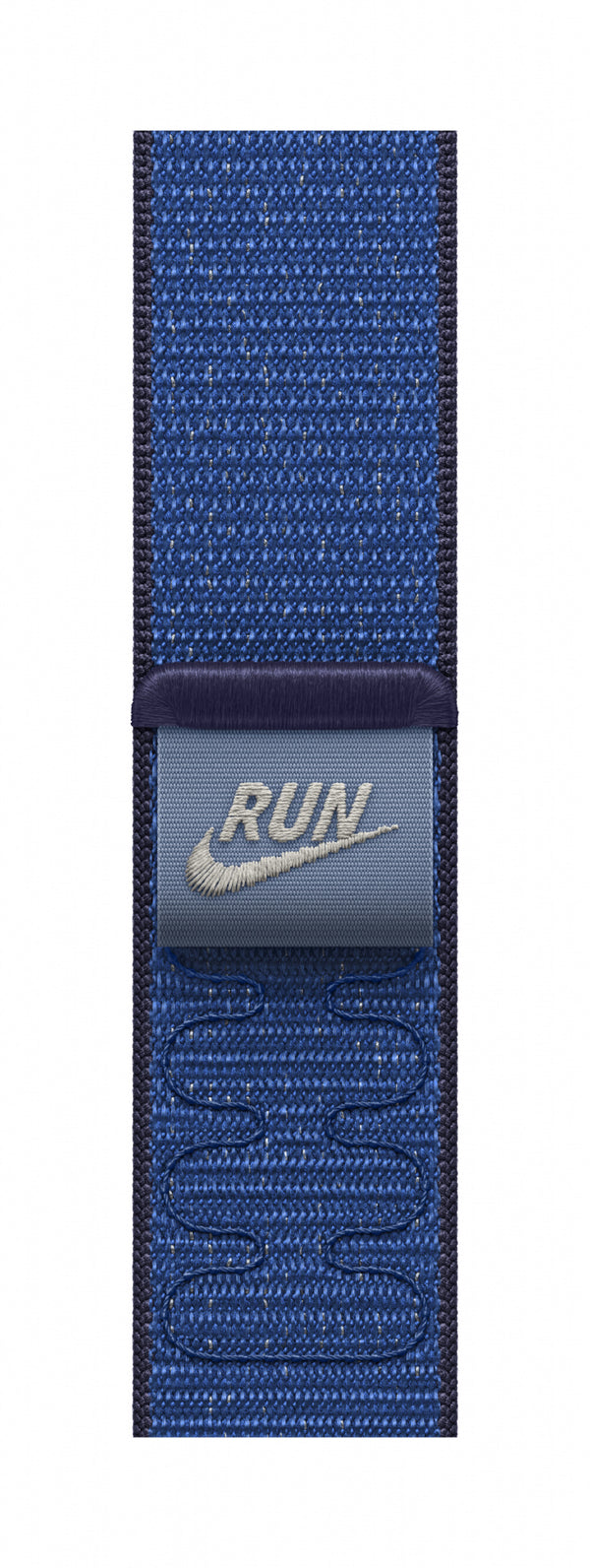 Apple Nike Sport Loop Band Blue Nylon, Recycled polyester, Spandex