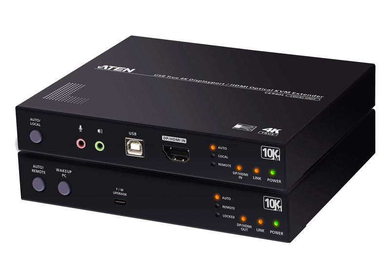 ATEN True 4K DP/HDMI Optical KVM 10km