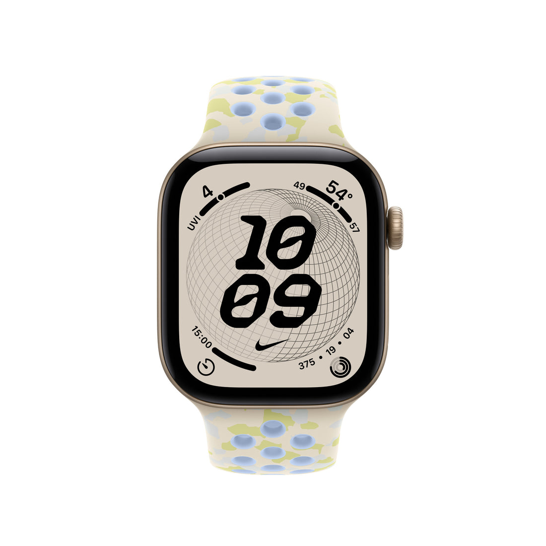 Apple 42mm Chalk Calm Nike Sport Band - M/L - image 3
