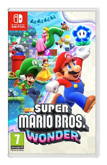 Nintendo Super Mario Bros. Wonder Standard Traditional Chinese, German, Dutch, English, Spanish, French, Italian, Japanese, Korean, Portuguese, Russian Nintendo Switch