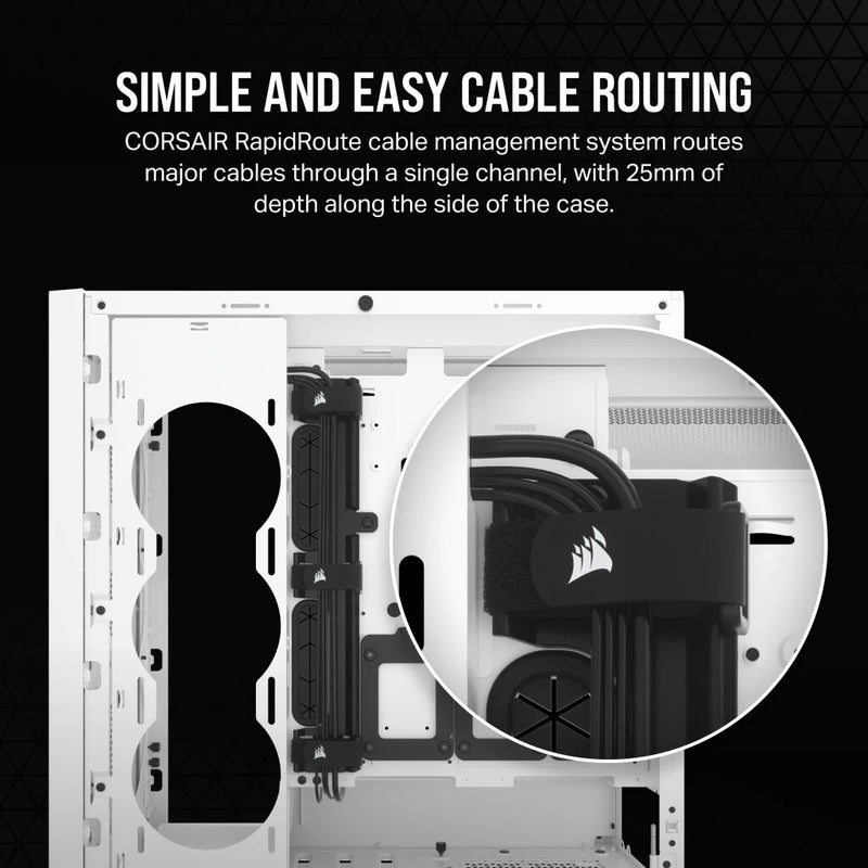 Corsair 5000D CORE AIRFLOW Midi Tower White