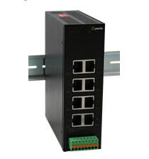 Perle IDS-108HP network media converter 1000 Mbit/s Multi-mode, Single-mode Black