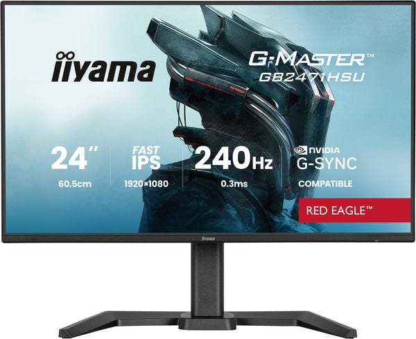 iiyama G-MASTER 23.8" Full HD 240Hz Monitor (GB2471HSU-B1)