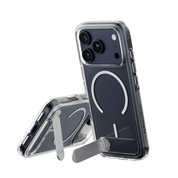 PanzerGlass CARE™ by ® Kickstand Case Transparent w. MagSafe iPhone 18 Pro | 17 Pro