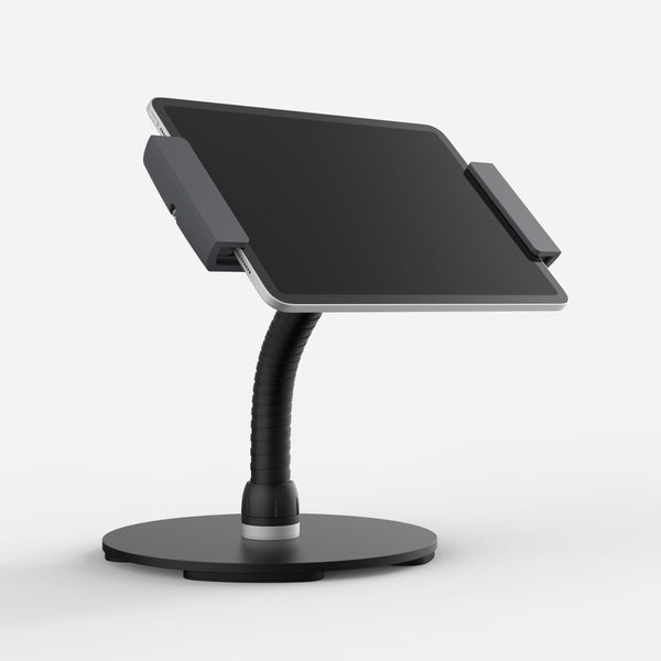 Bouncepad Clip Counter Flex | Compatible with All USB-C Tablets | Black