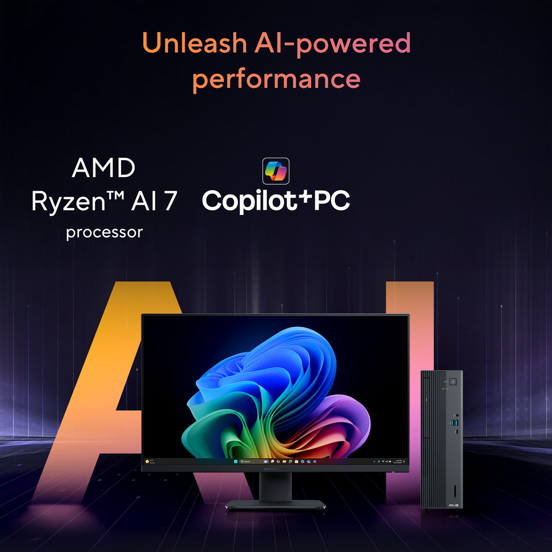 ASUS ExpertCenter PM700SK-0R7350022X Copilot+ PC AMD Ryzen AI 7 350 16 GB DDR5-SDRAM 512 GB SSD Windows 11 Pro - image 12