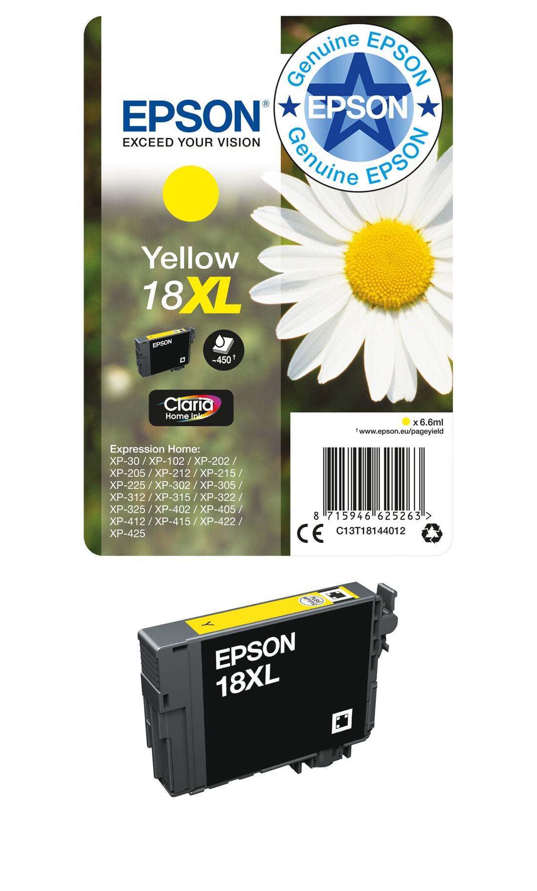 Epson Daisy 18 Claria Home Single Magenta Ink - image 7