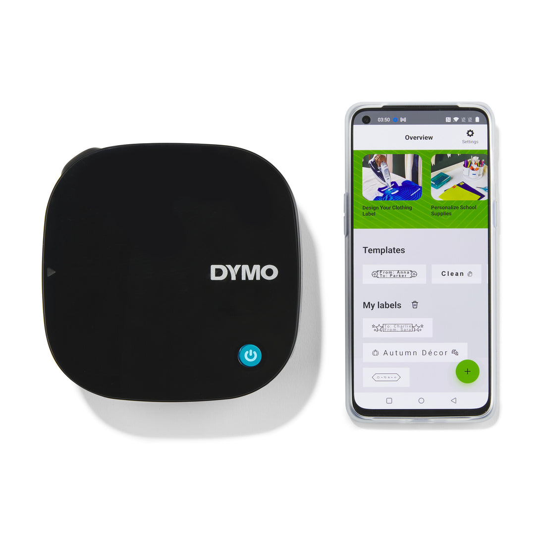 DYMO LetraTag 200B Bluetooth Label Maker | Compact Label Printer | Connects Through Bluetooth Wireless - image 8