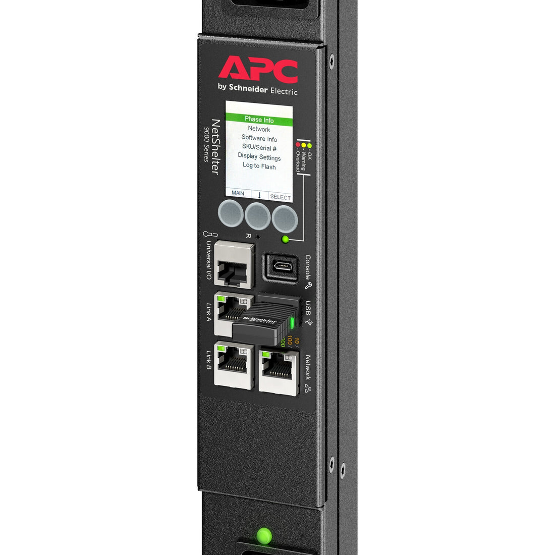 APC Rack PDU, 9000 switched, 0U, 30A, 200V and 208V, 21 C13 and C15, 3 C19 and C21 sockets - image 12