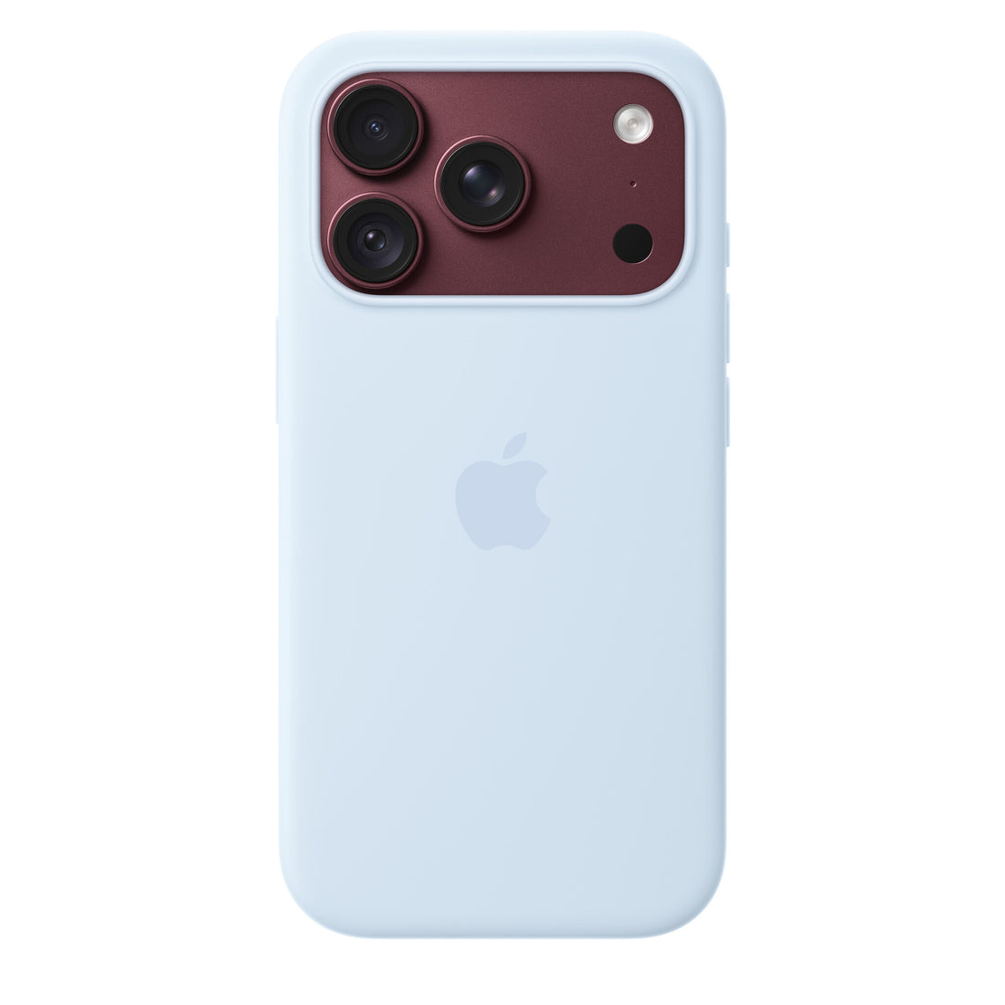 Apple iPhone 18 Pro Silicone Case with MagSafe - Crisp Blue - image 2