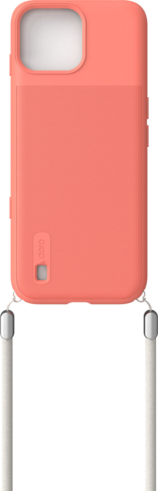 Doro Aurora A31 TPU case/strap coral