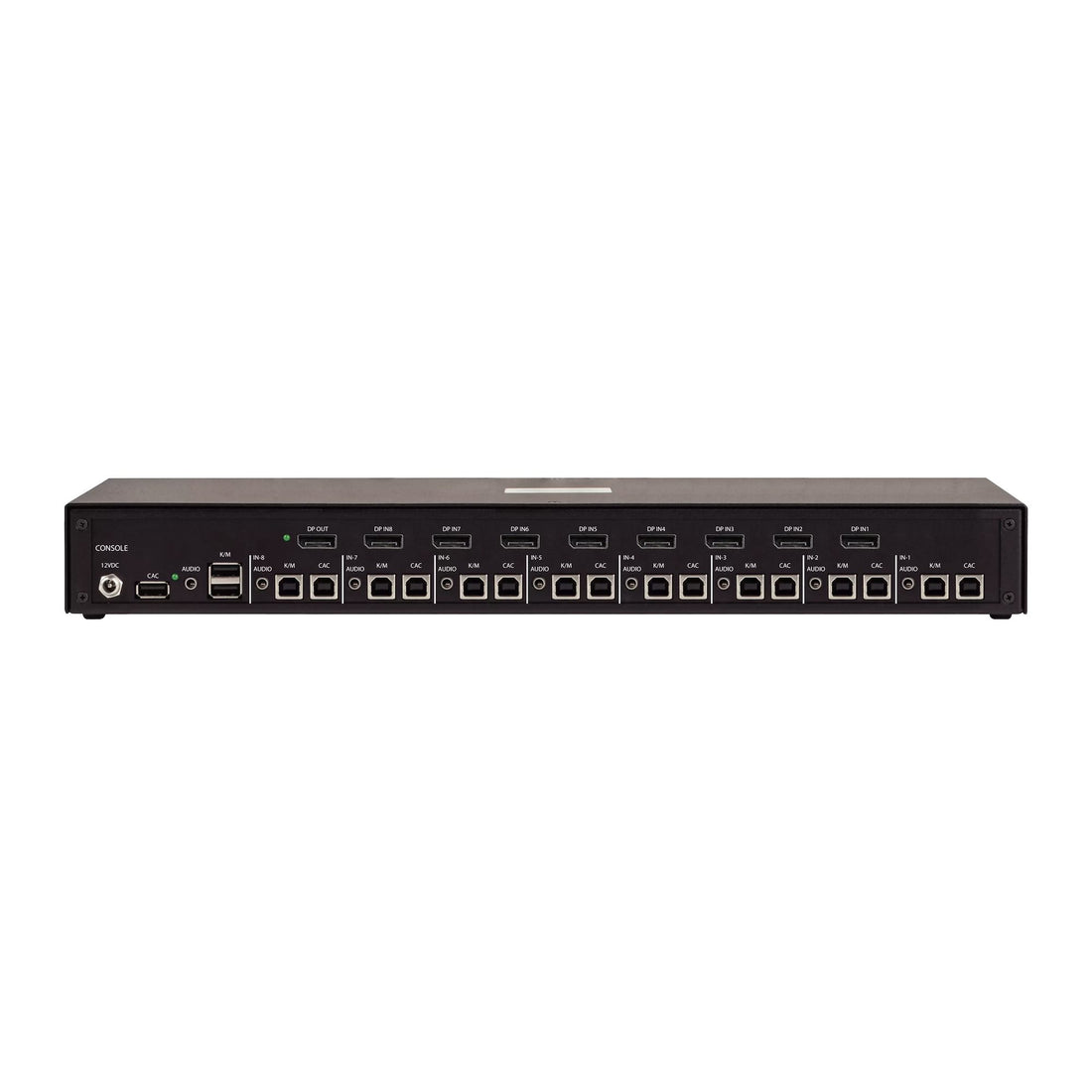 StarTech.com Secure 8-Port KVM Switch, DisplayPort, 4K 60Hz, NIAP 4.0 Desktop KVM, CAC, Metal Housing, Made in - image 2