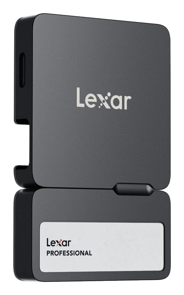 Lexar Professional Go Portable SSD with Hub 2 TB USB Type-C 3.2 Gen 2 (3.1 Gen 2) Black