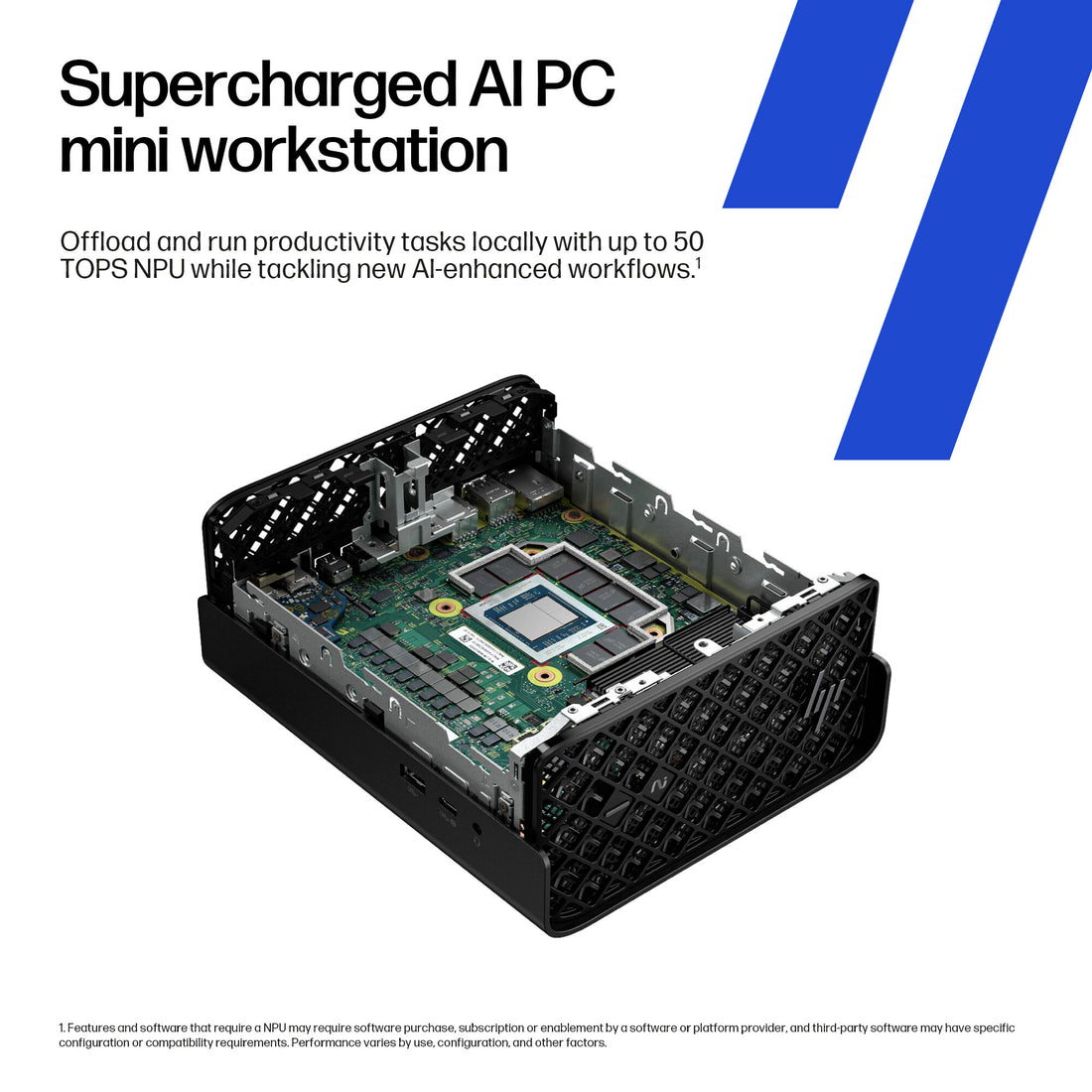 HP E66PGEA PC/workstation Copilot+ PC PRO 395 128 GB LPDDR5x-SDRAM 1 TB SSD Windows 11 Pro Mini PC AI - image 4