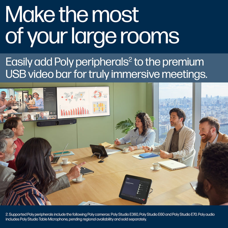 Poly Studio V72 USB Video Bar