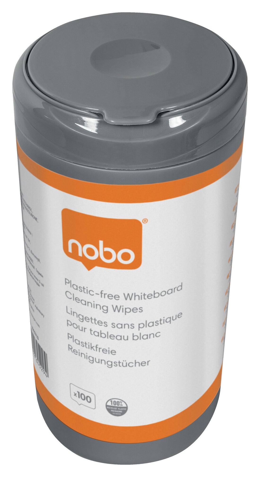 Nobo Plastic-free Whiteboard Cleaning Wipes - Pack 100 - image 7