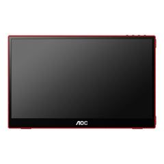 AOC 16G3 portable TV/monitor Portable monitor Black, Red 39.6 cm (15.6