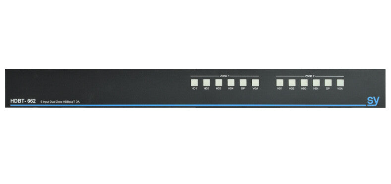 SY Electronics HDBT-662 video line amplifier Black