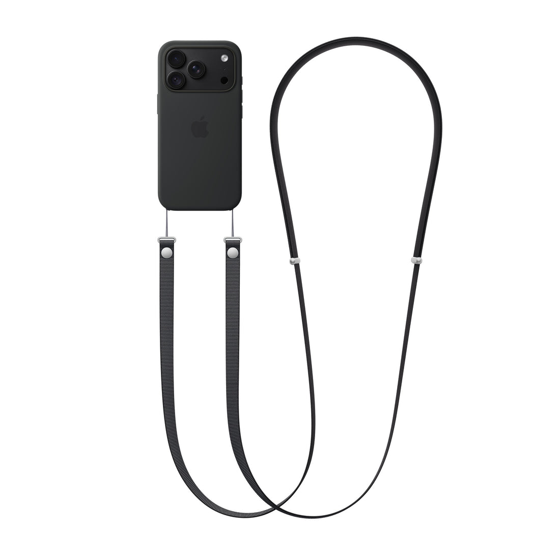 Apple Crossbody Strap - Black - image 2