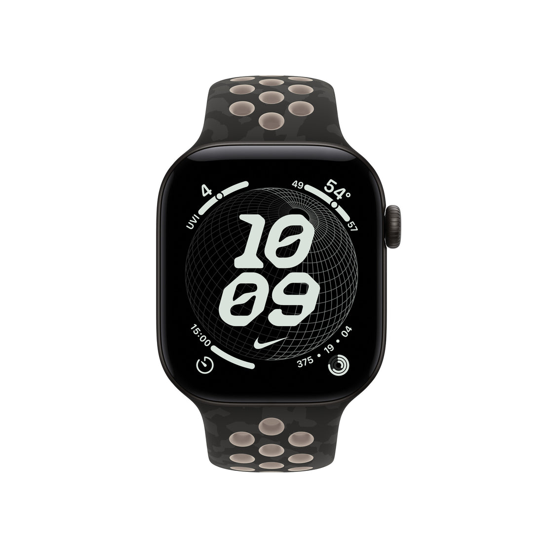 Apple 42mm After Dark Black Nike Sport Band - S/M - image 3