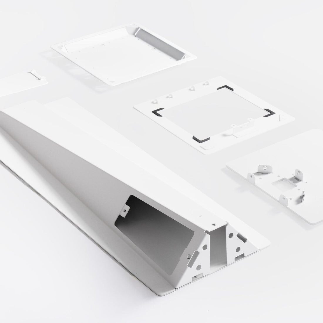 Bouncepad Wing + Brother Printer Mount tablet security enclosure White 13" - image 6