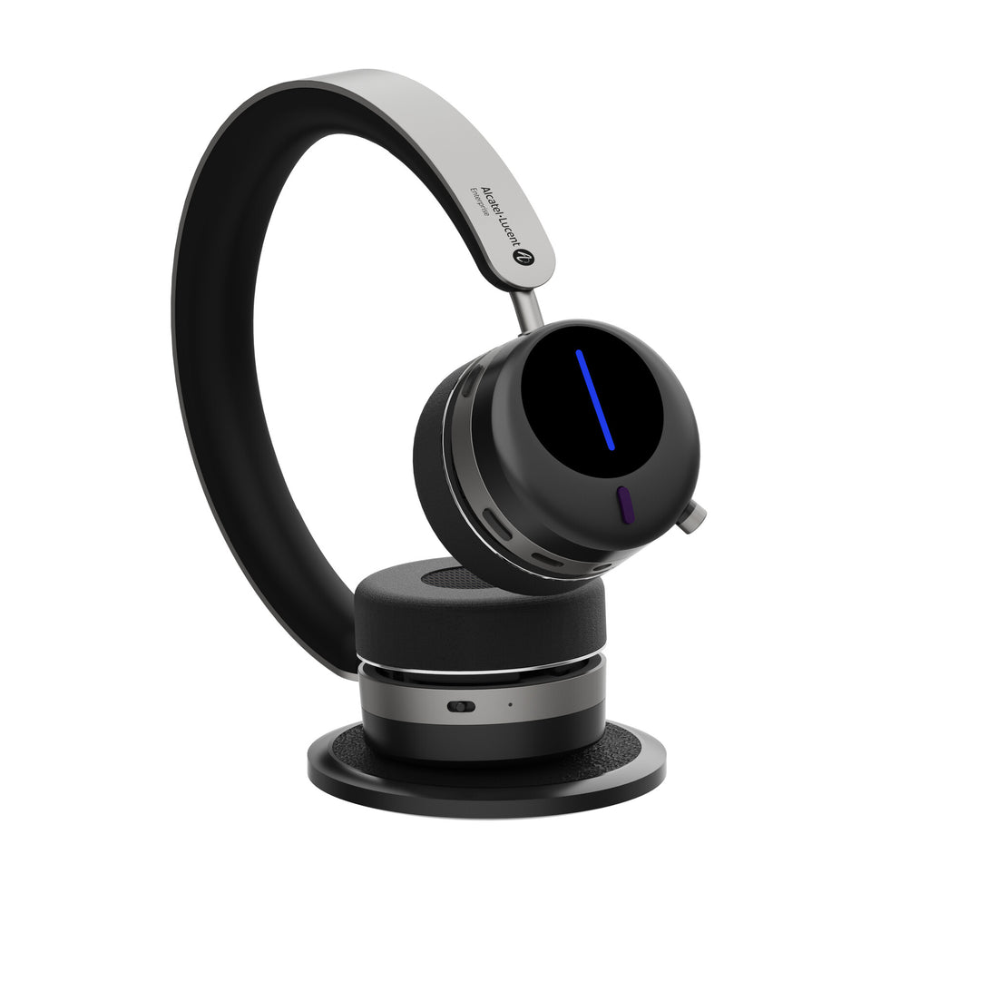 Alcatel-Lucent Enterprise AH80 Headset Wired & Wireless Head-band Business/Everyday Bluetooth Black - image 4