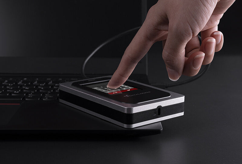 DataLocker DL4 FE, 15.3TB SSD, FIPS 140-3 L3, AES 256-bit, Touchscreen, USB 3.2 Gen 1