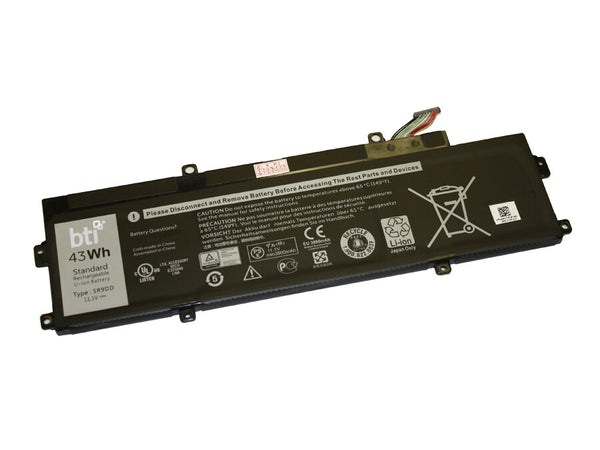 BTI 0KTCCN compatible 43Wh 3-cell battery for DELL CHROMEBOOK 11 3120 P22T