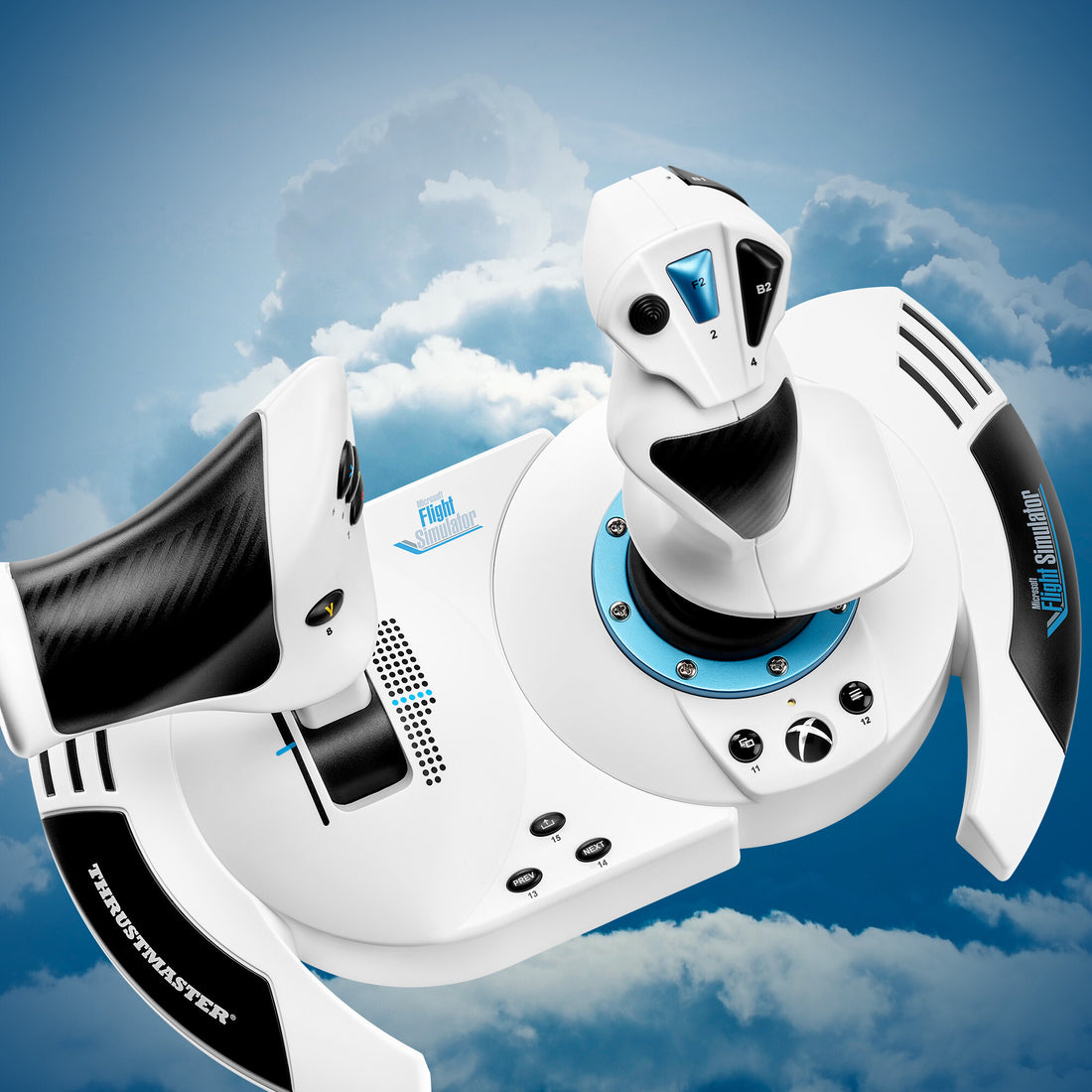 Thrustmaster T.Flight Hotas One Microsoft Flight Simulator Edition Black, White USB Joystick + engine control - image 11