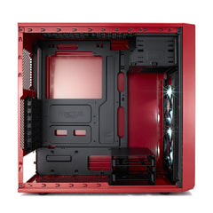 Fractal Design Focus G Midi Tower Black, Red