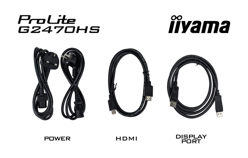 iiyama G-MASTER 23.8" FHD 180Hz Gaming Monitor (G2470HS-B1)