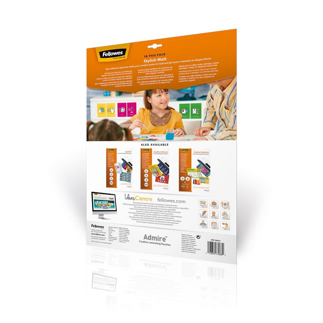 Fellowes 5602201 laminator pouch 25 - image 2