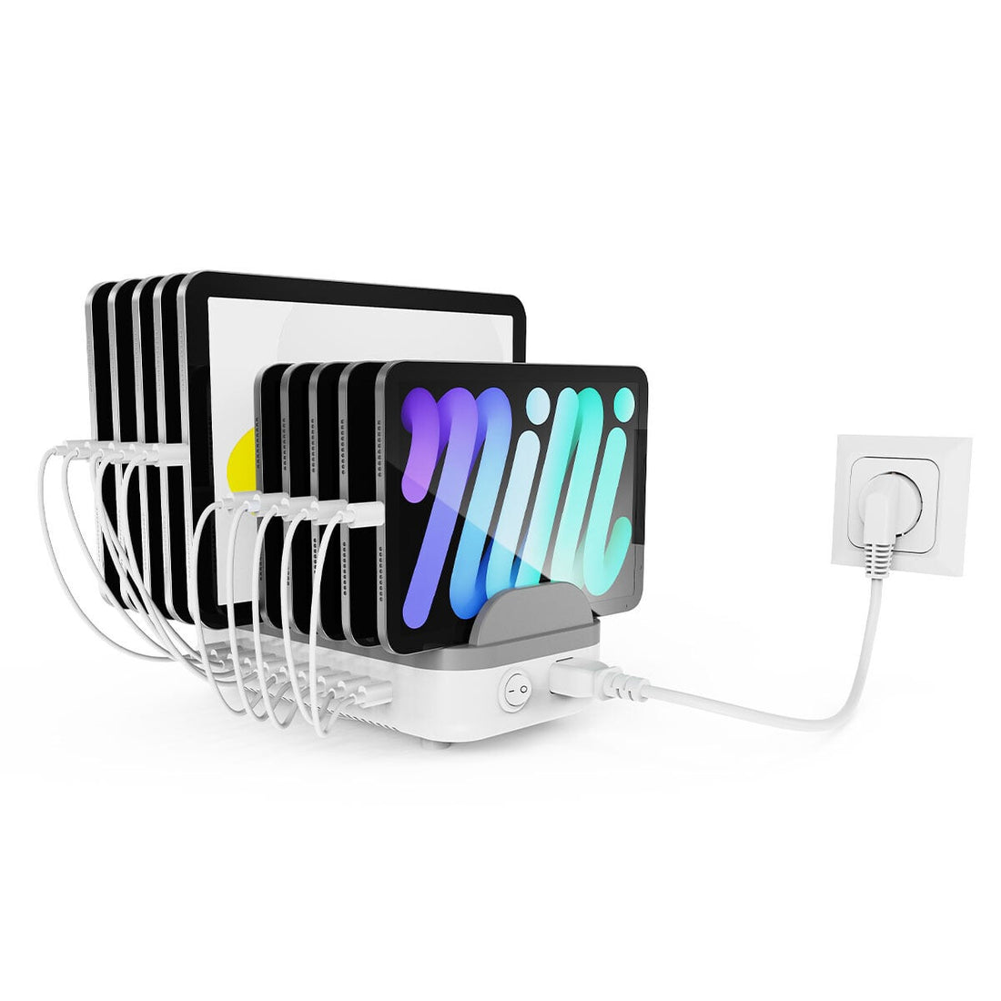 Compulocks 10 Ports USB-C Charging Dock Station EU Plugs - image 2