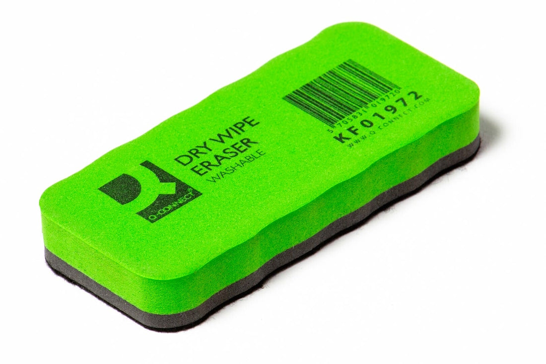 Q-CONNECT KF01972 interactive whiteboard accessory Eraser Black, Green - image 2
