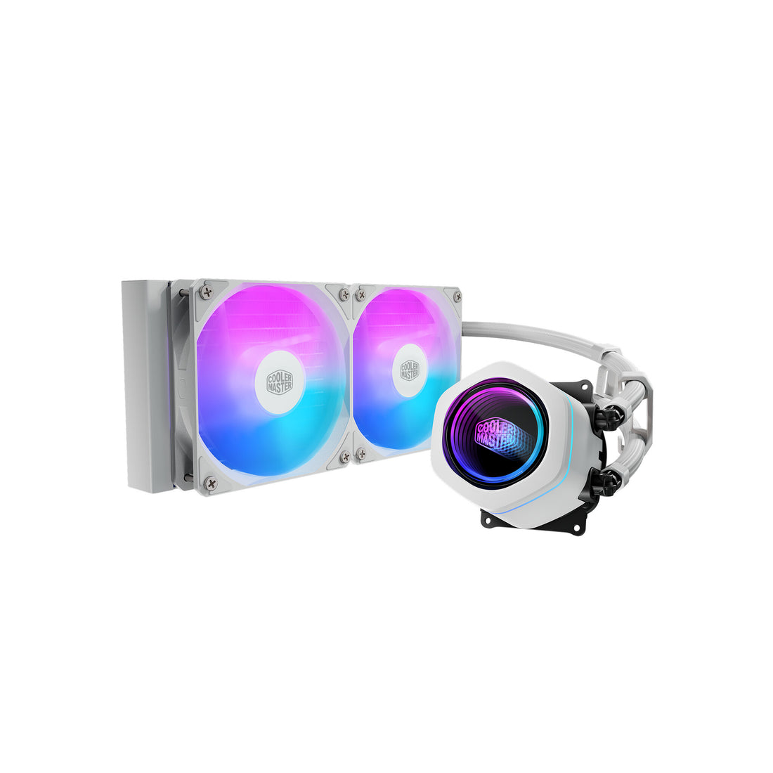 Cooler Master MasterLiquid Core Nex Processor All-in-one liquid cooler 12 cm White